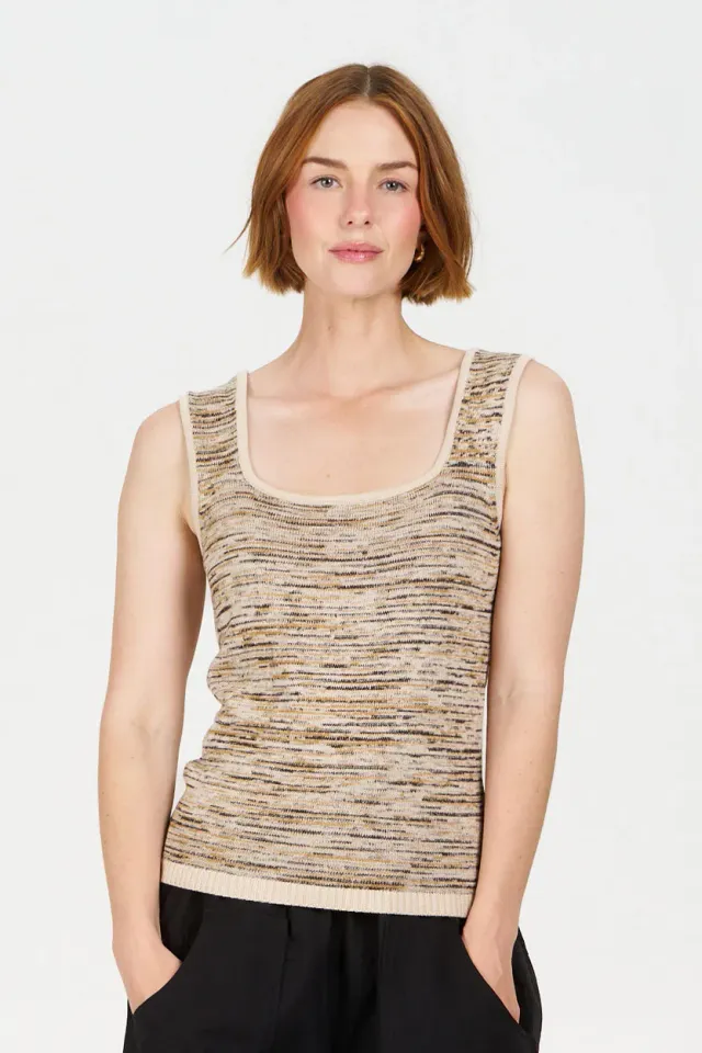 KOMODO POPPY Top Multi Bio-Baumwolle Träger