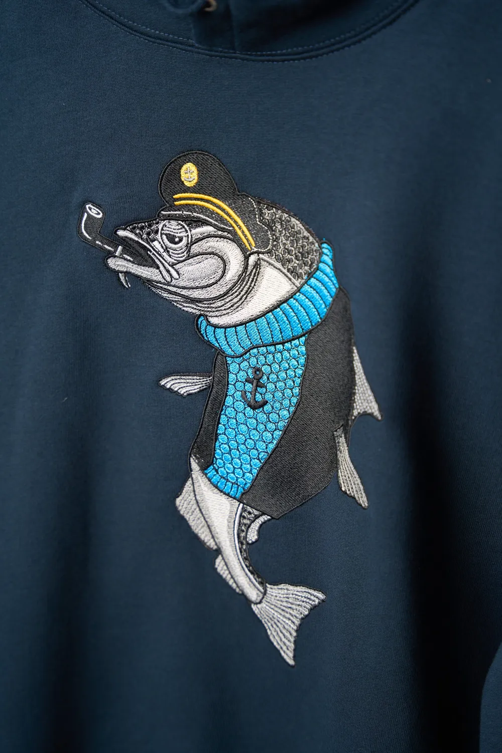 LAKOR Haddock Hoodie Blueberry Bio-Baumwolle