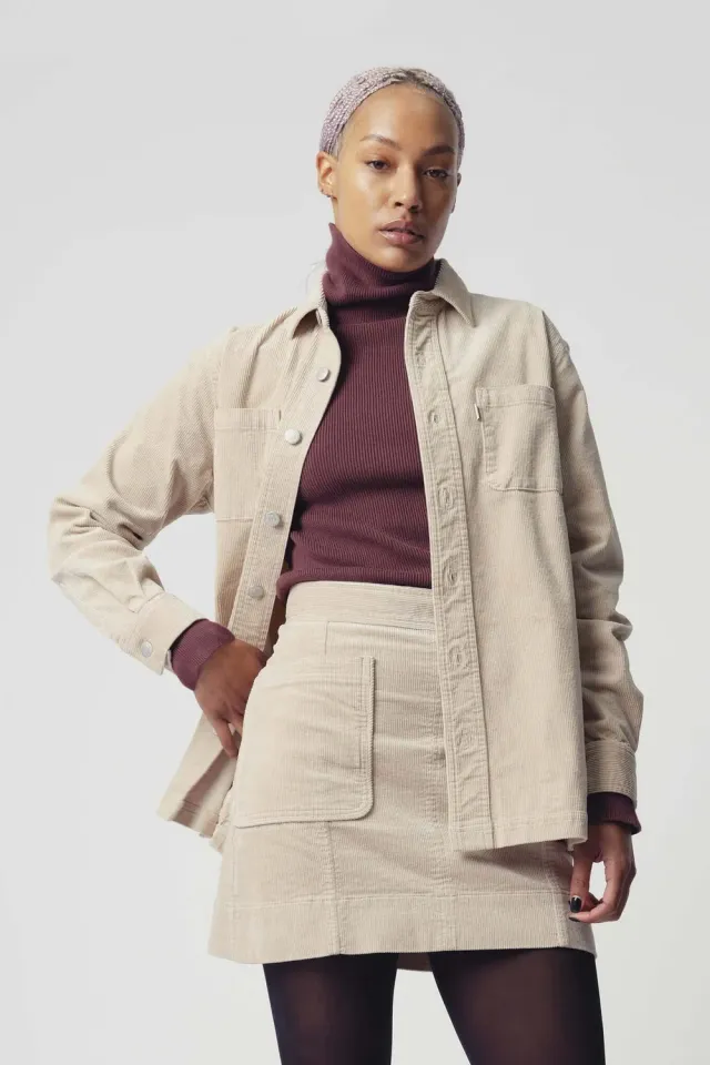 KOMODO JEAN Overshirt Winter White aus Bio-Baumwolle