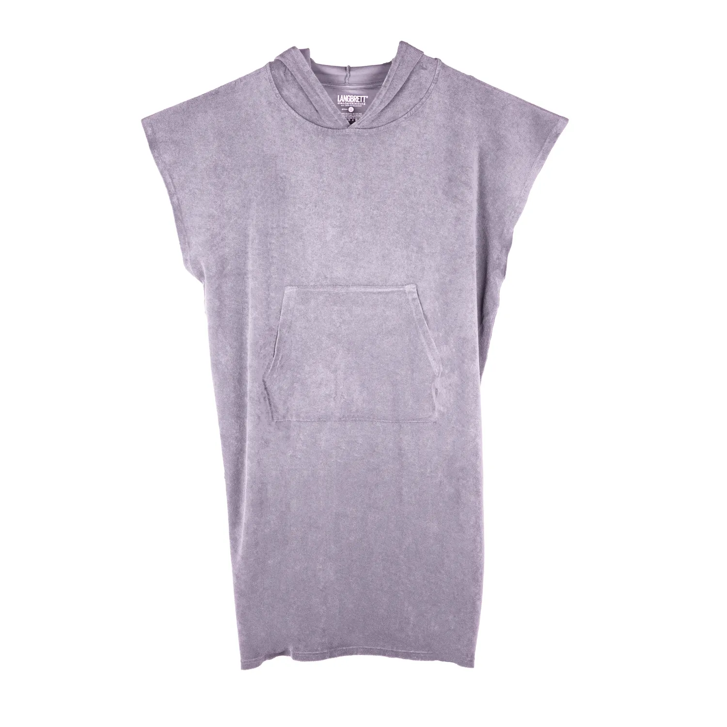 Langbrett Frottee Surfponcho Bio-Baumwolle dunkelblau