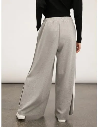 Motivi Spring Summer 24 Palazzo-Hose Neopren-Optik Stretch