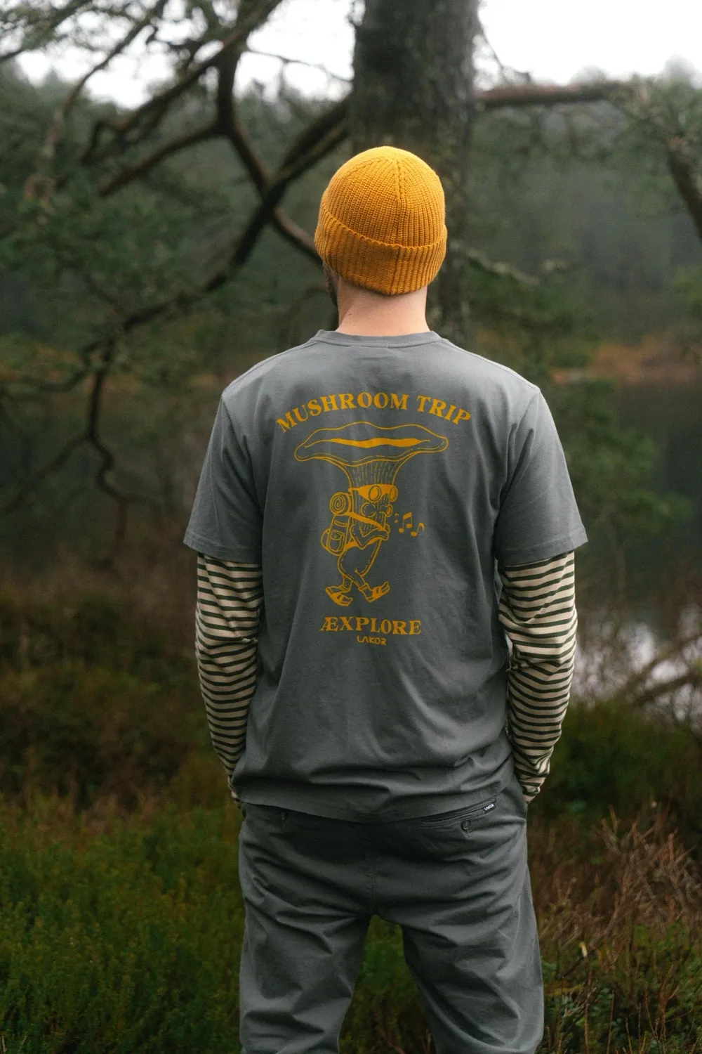 LAKOR Chanterelle Trip T-Shirt urban chic Bio