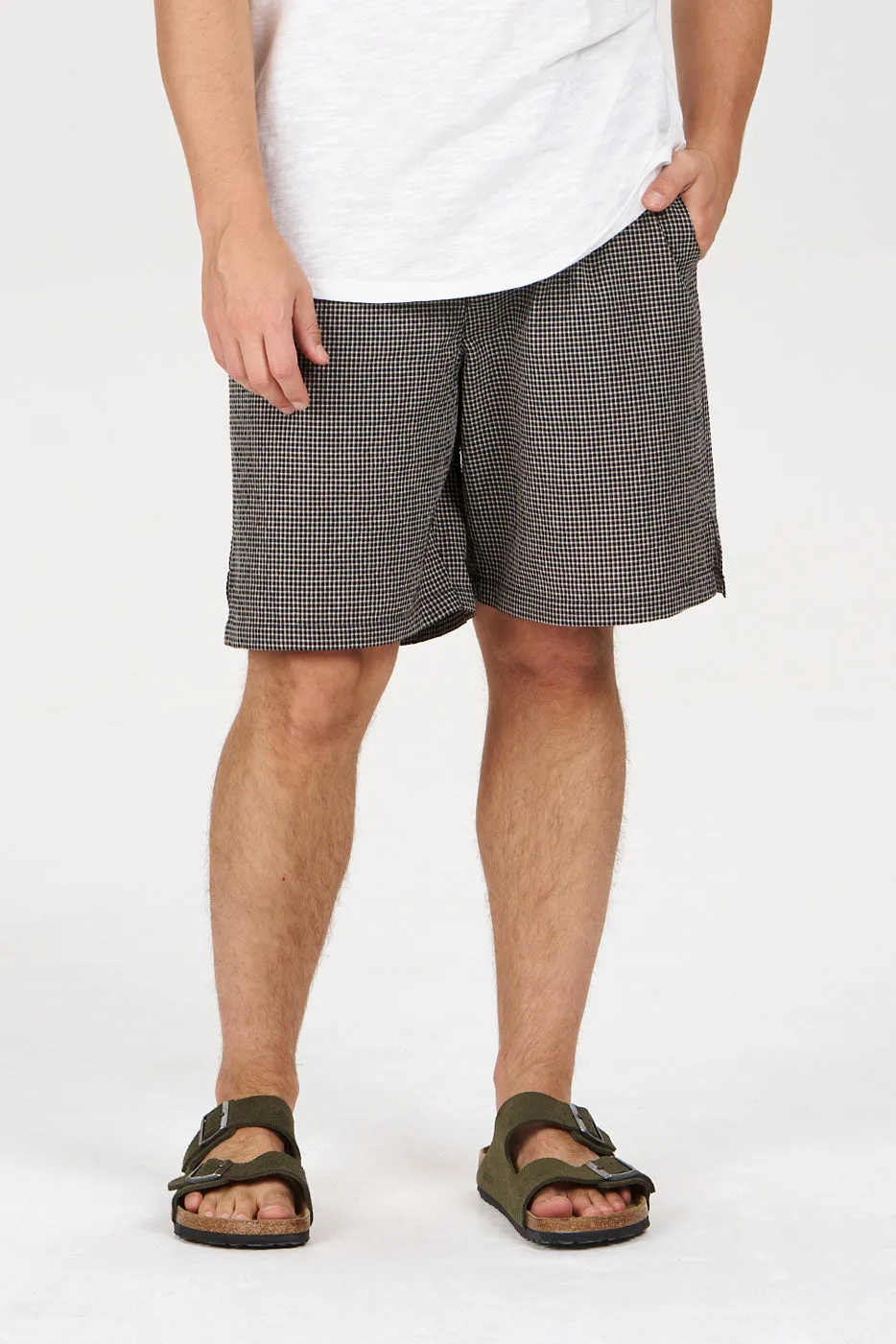 KOMODO JERRY Shorts Herren kariert Bio-Baumwolle