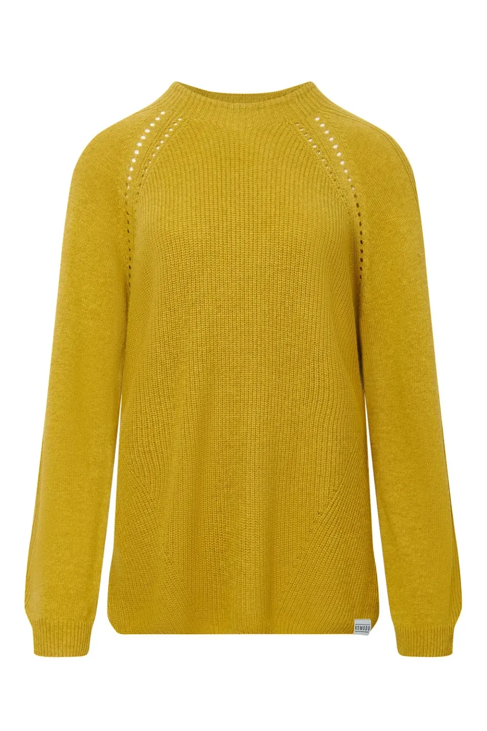 Komodo Atlanta Wollpullover Mustard Kaschmir Merino
