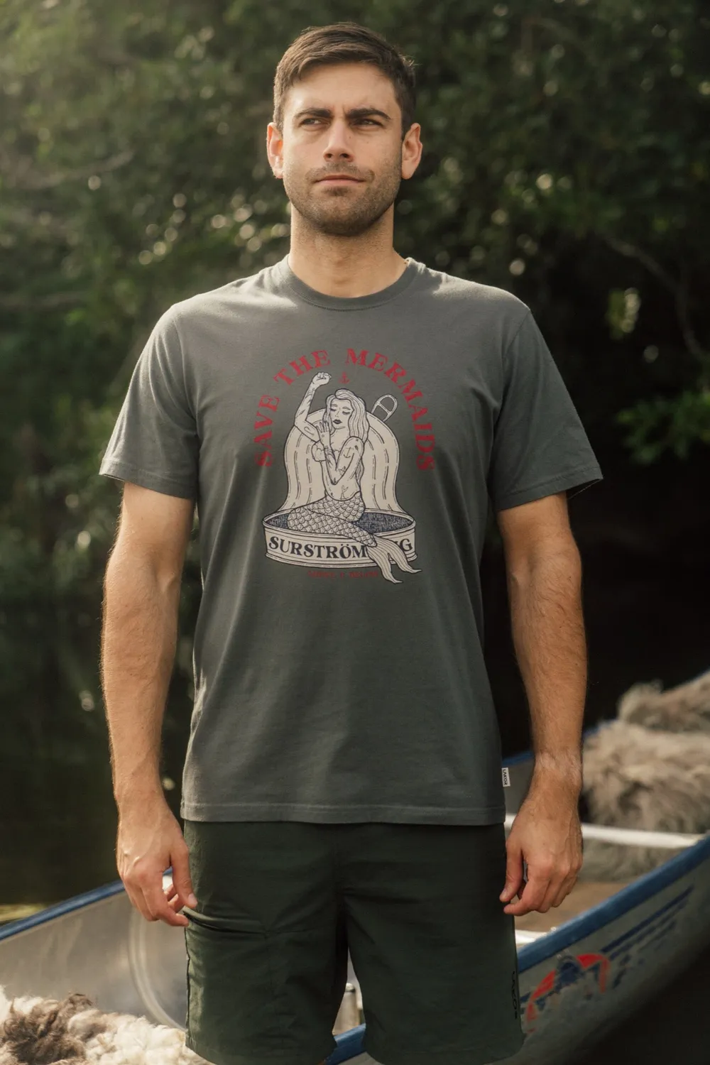 LAKOR Save the Mermaids T-Shirt Urban Chic