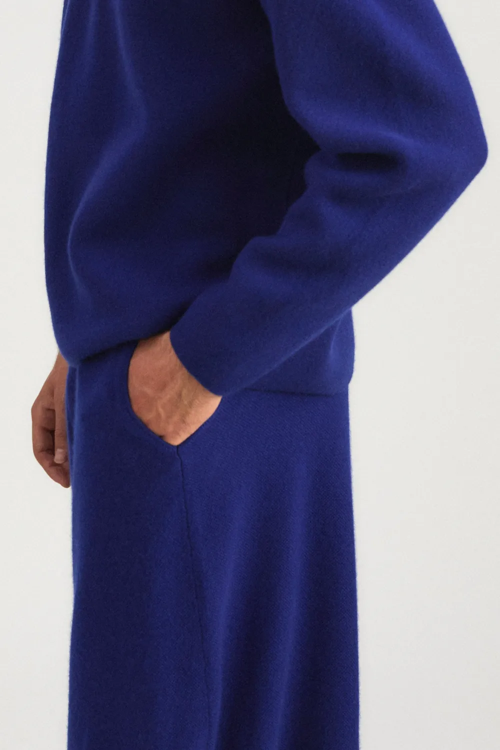 Oyuna Maxi Trousers Hose Ink aus Cashmere