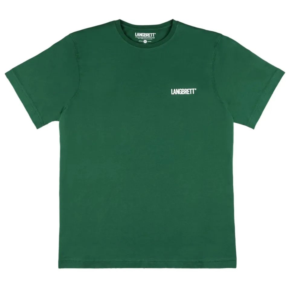 Langbrett HSD T-Shirt Bio-Baumwolle waldgrün Unisex