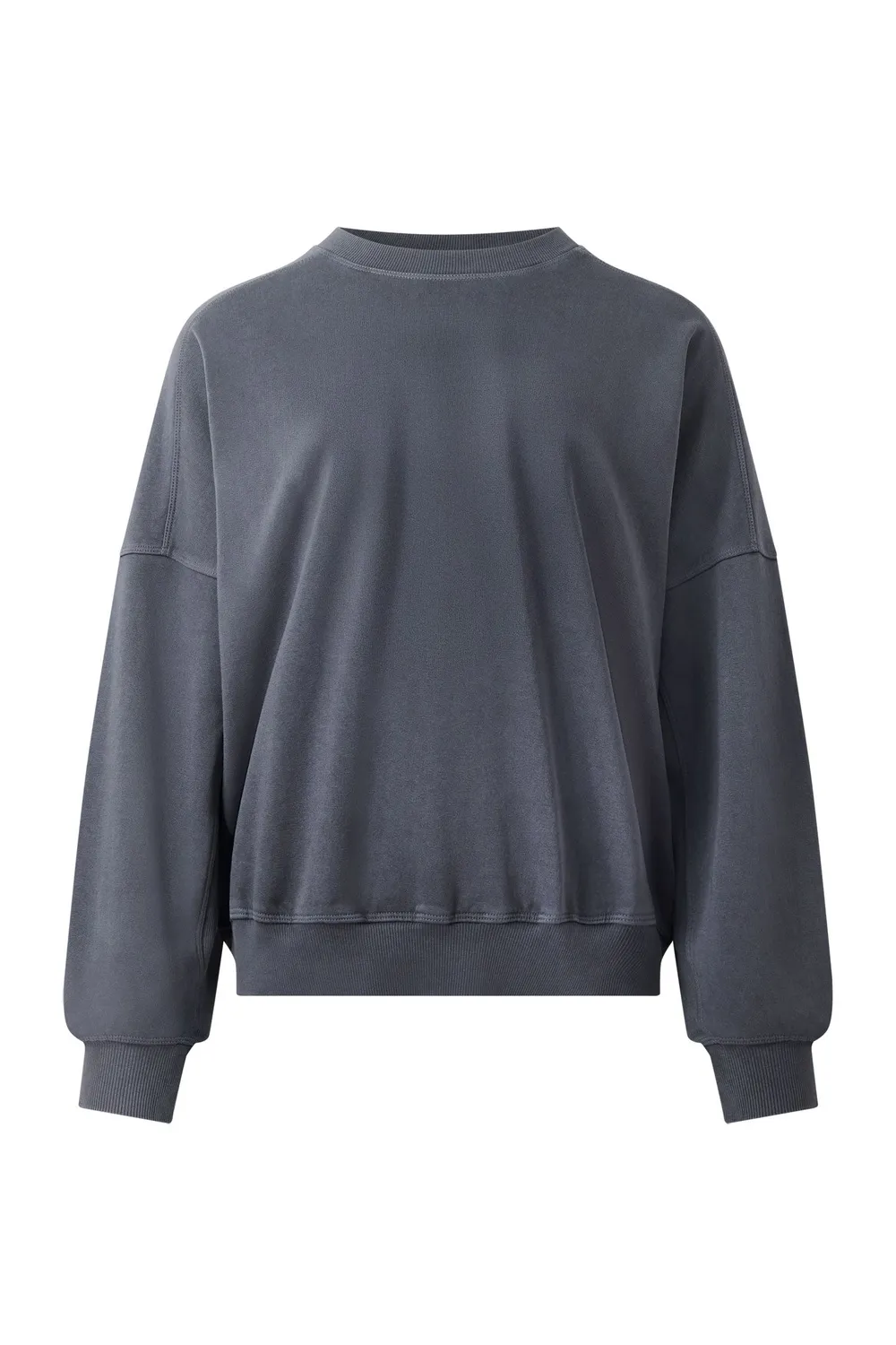 KOMODO DAWN Sweatshirt Damen schwarz Bio-Baumwolle