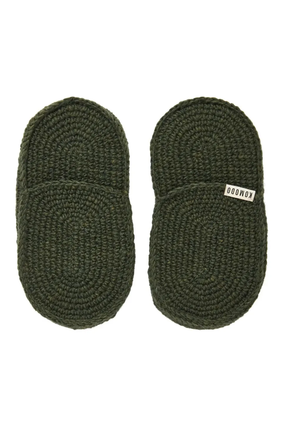Komodo Hide Hausschuhe Efeu Wolle handgestrickt