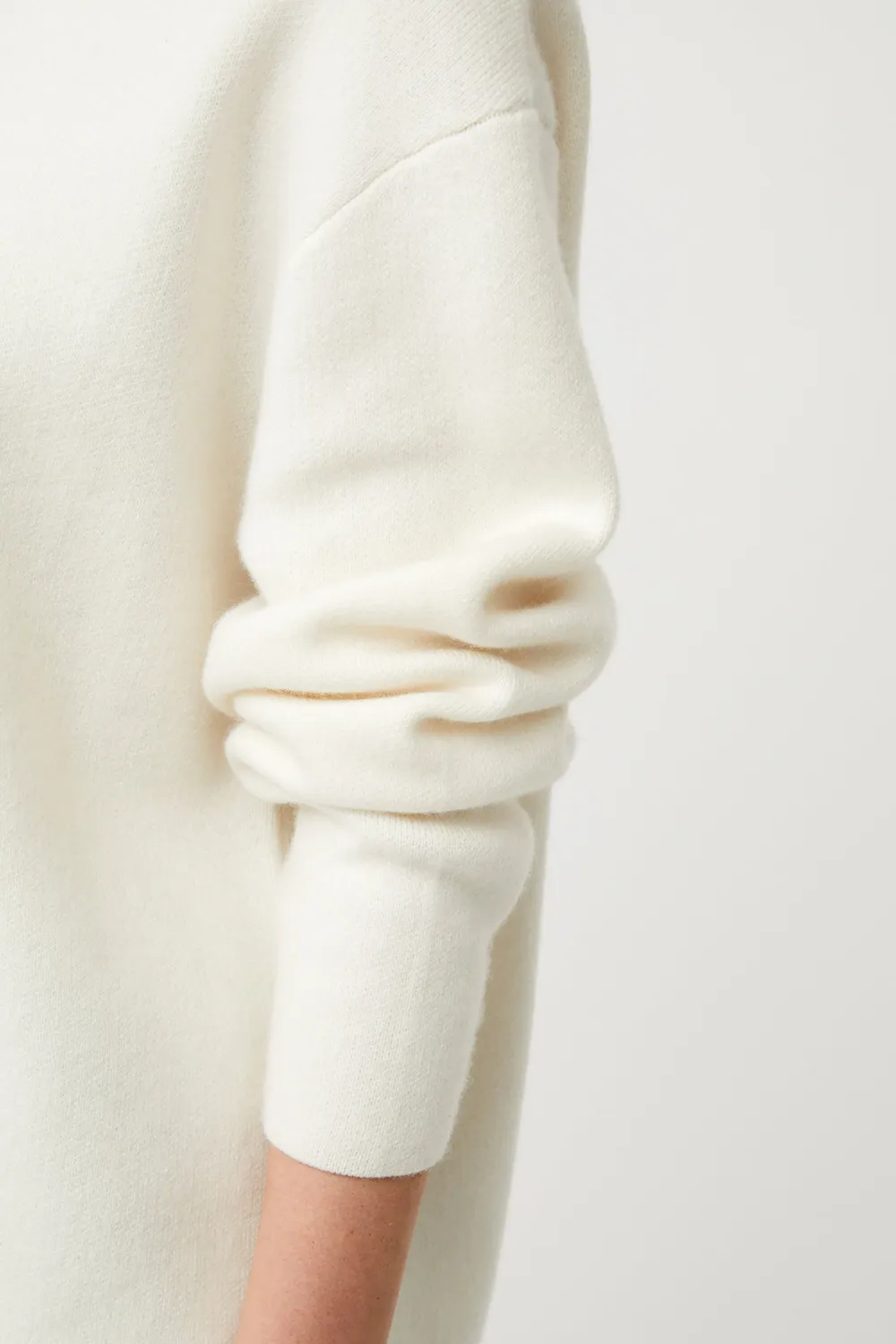 Oyuna Axa Sweater Pullover Ivory Jacquard oversize