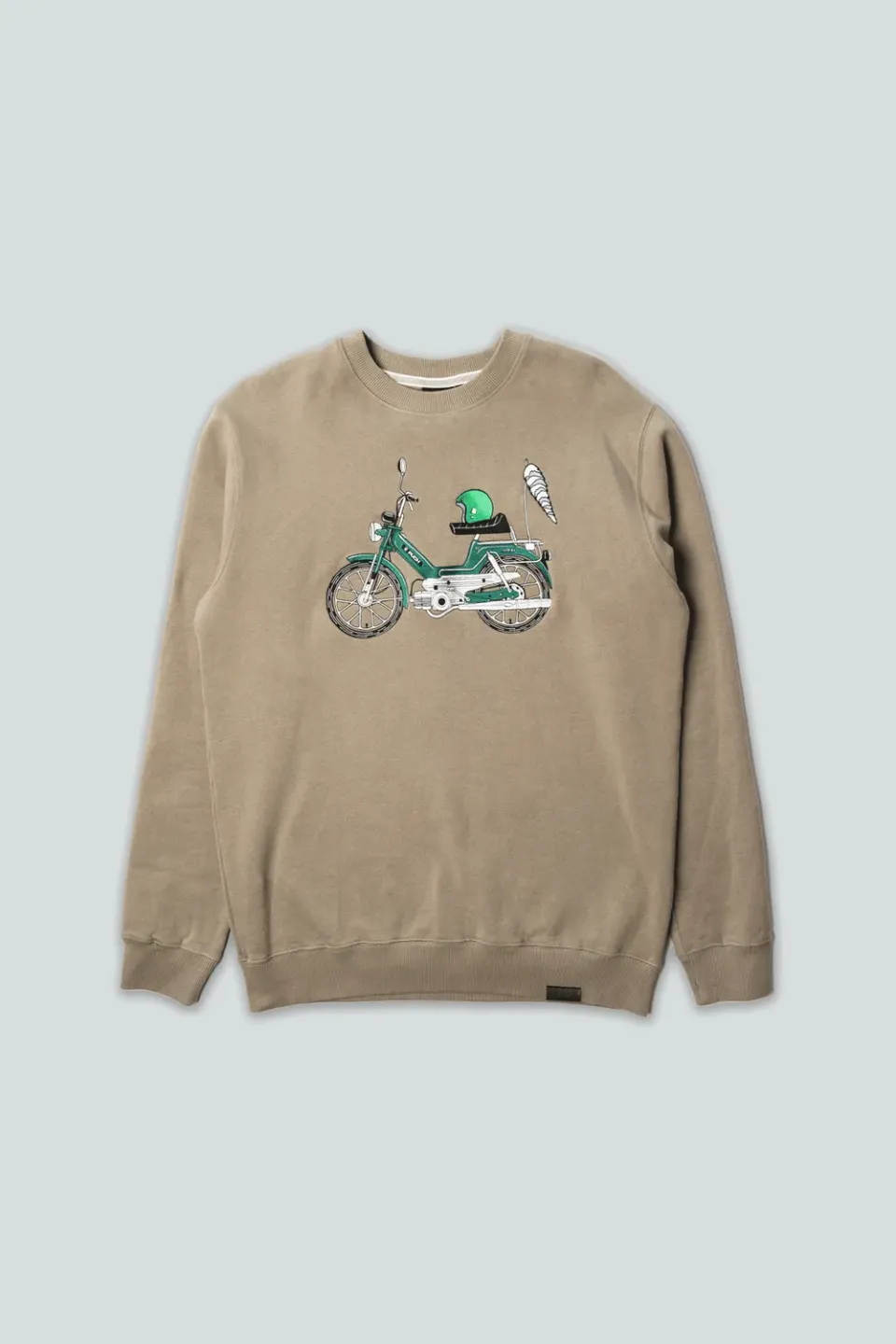 LAKOR Forest Maxi Crewneck Sweatshirt Fallen Rock Bio-Baumwolle