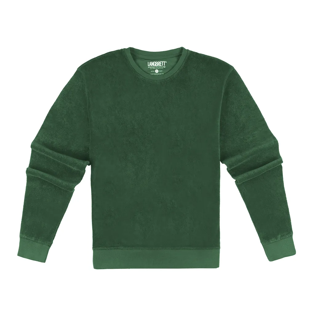 Langbrett Frottee Sweater Damen Bio-Baumwolle