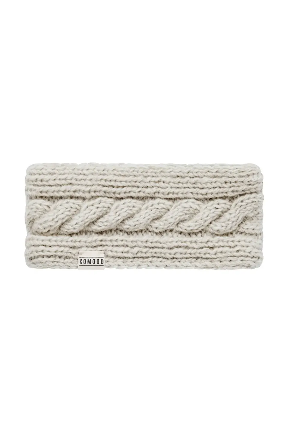 Komodo Cloud Stirnband Natur Lammwolle