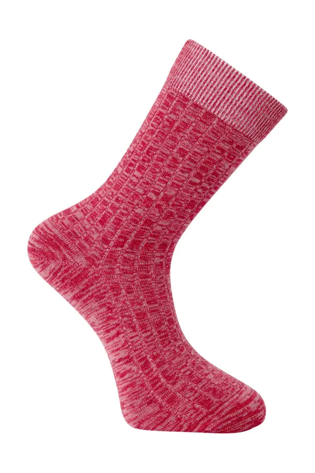 KOMODO TRI MARL Socken Rose Bio-Baumwolle
