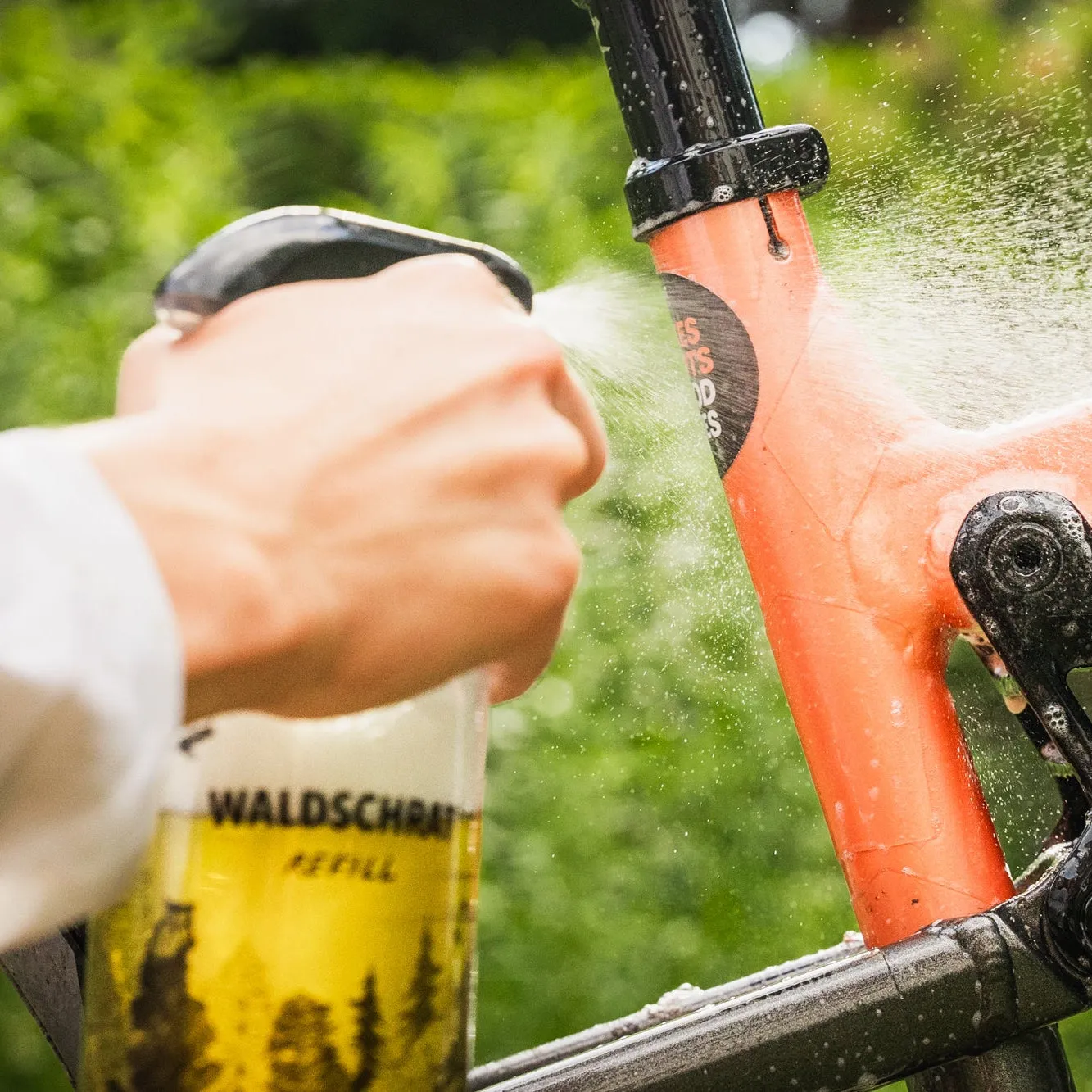Guppyfriend Waldschrat Reiniger Bike Outdoor mikroplastikfrei