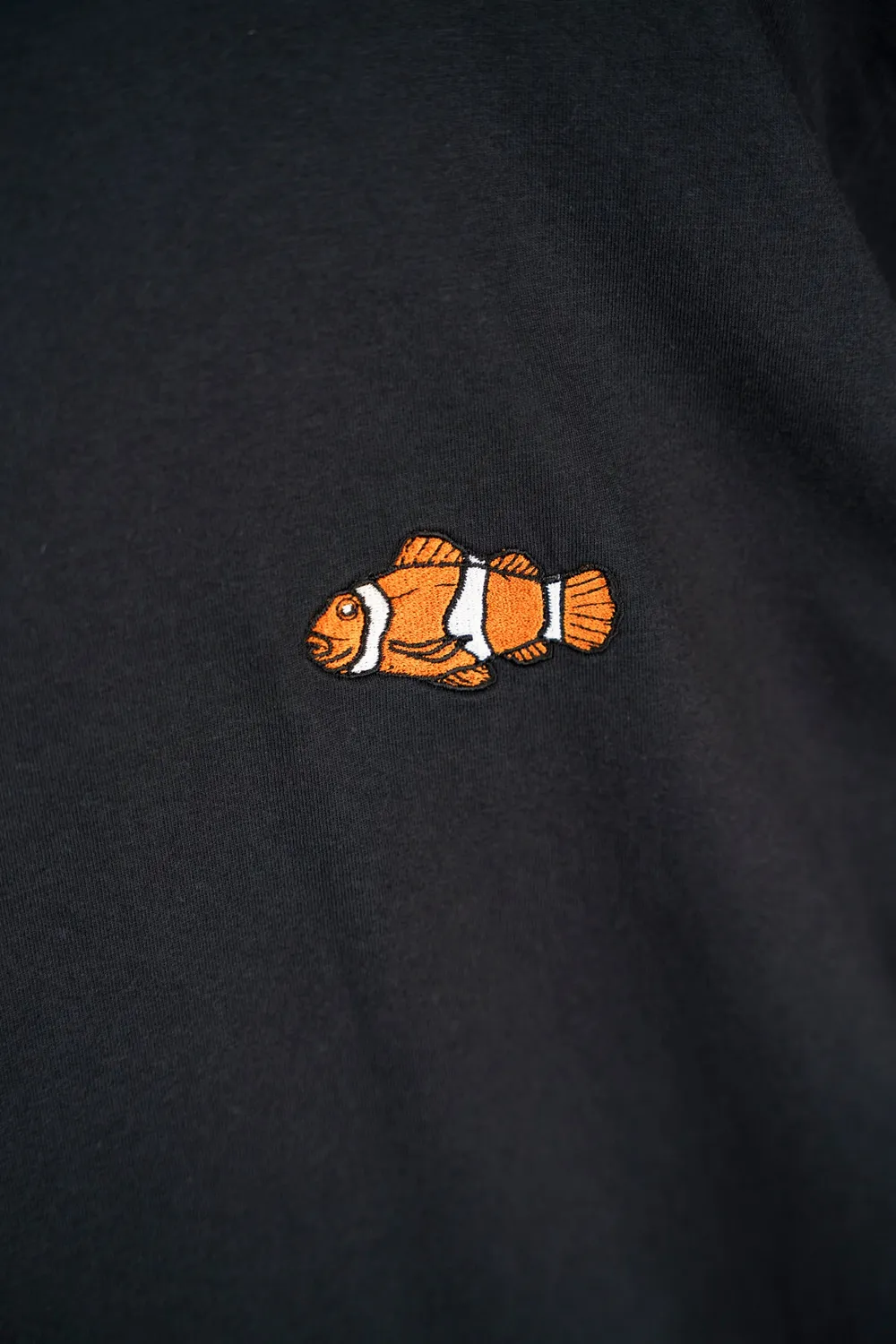 LAKOR Mini Clownfish T-Shirt Schwarz Bio-Baumwolle