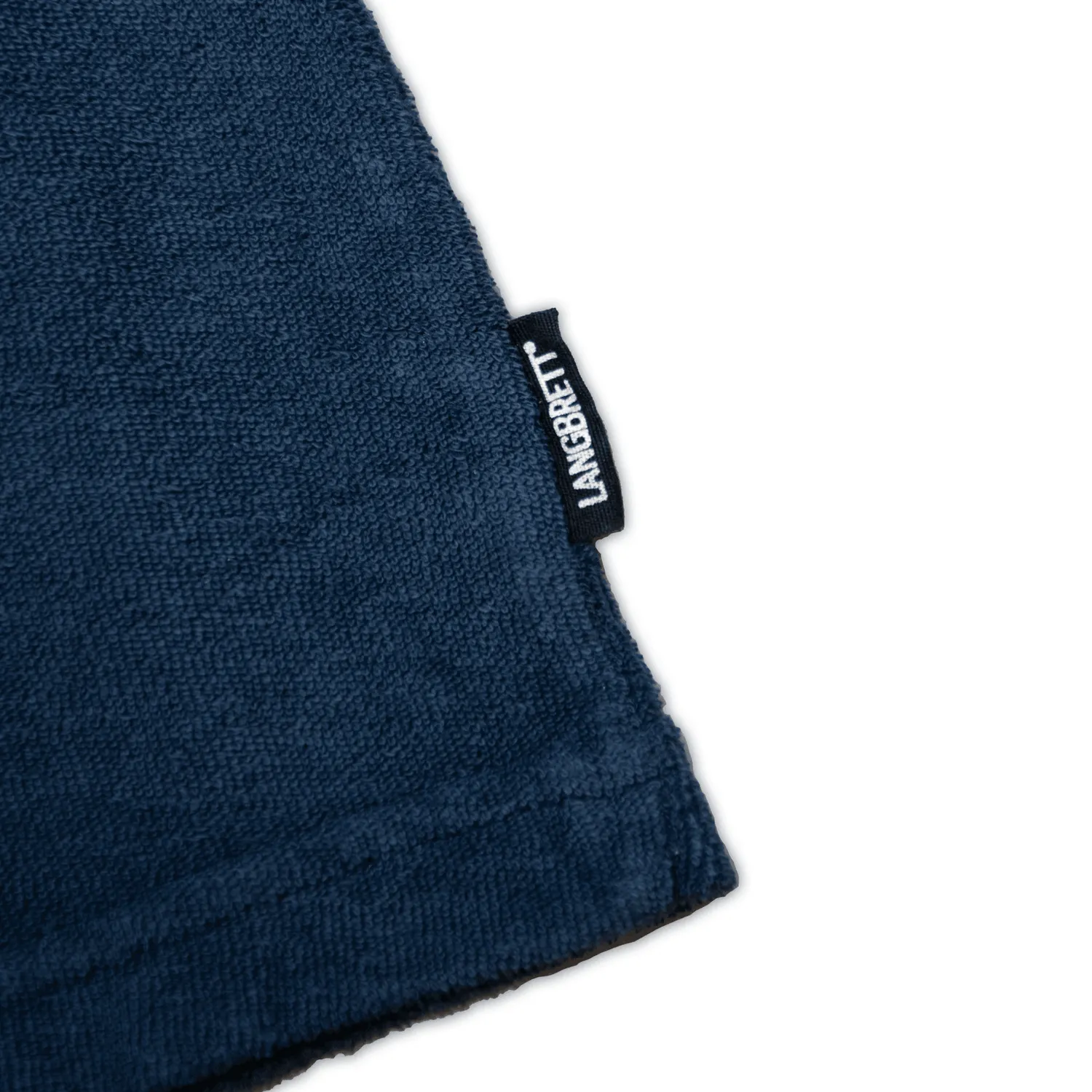 Langbrett Frottee Shorts Bio-Baumwolle dunkelblau