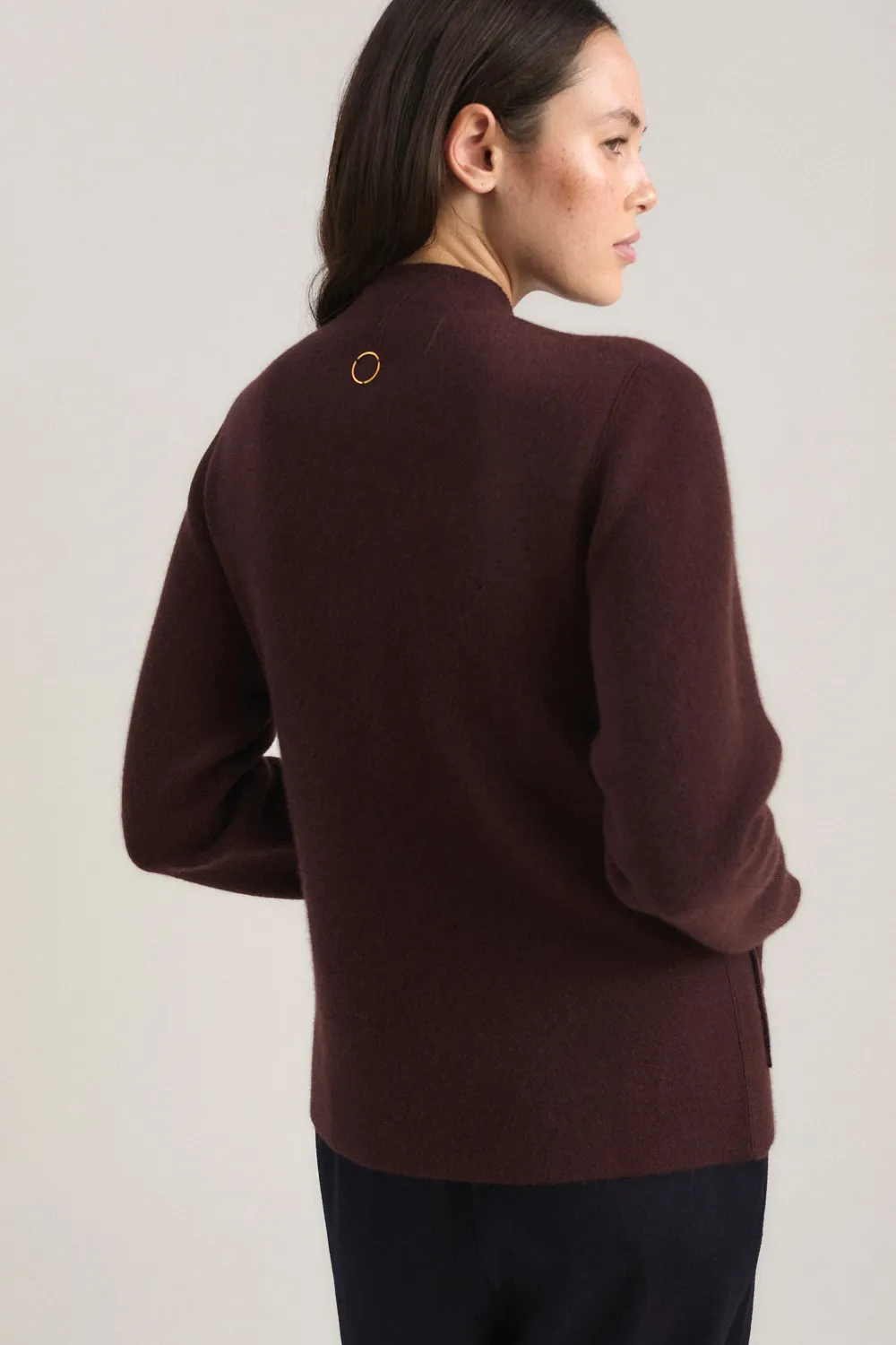Oyuna Niaza Jacke Carob-Ink Wendejacke