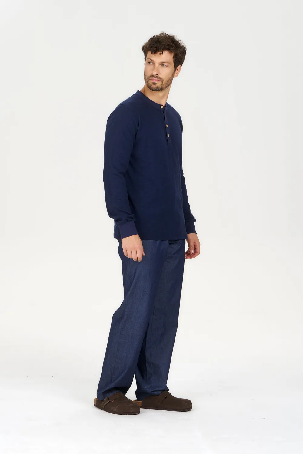 Komodo Arlo T-Shirt Navy Bio-Baumwolle