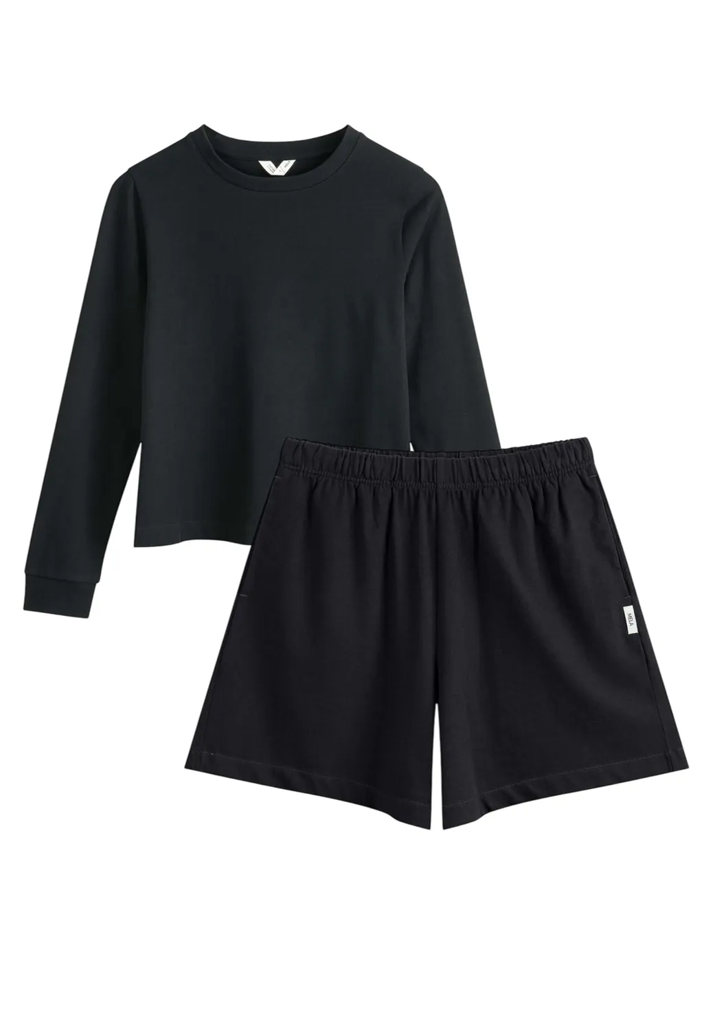 MELA AASTHA JIVIKA Set Langarmshirt Shorts Bio