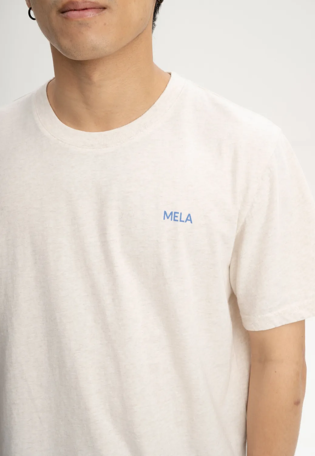 MELA SADHIL Print T-Shirt cream be kind M Bio