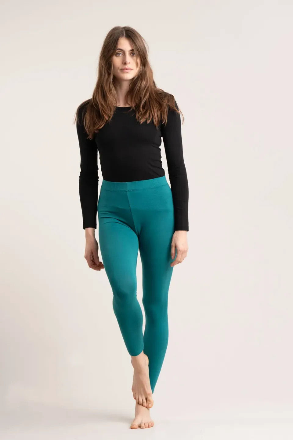 Komodo Sylvie Legging Petrol 38 Bio-Baumwolle