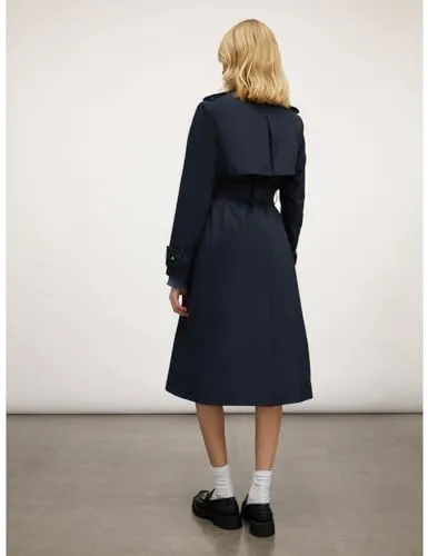 motivi Spring Summer 24 Trenchcoat zweireihig lang Gürtel