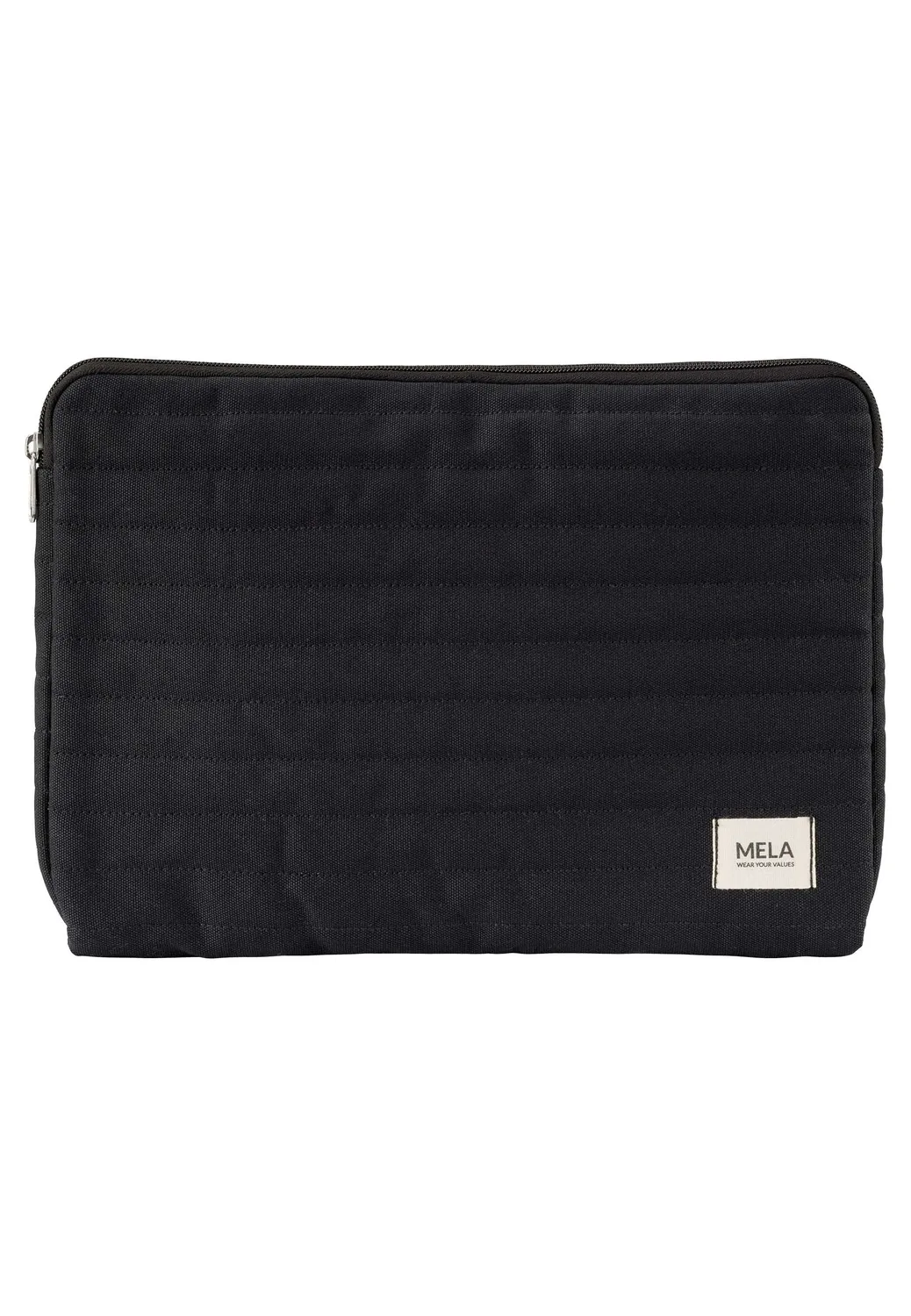 MELA VINUSA Laptoptasche 13 Zoll light stone Baumwolle