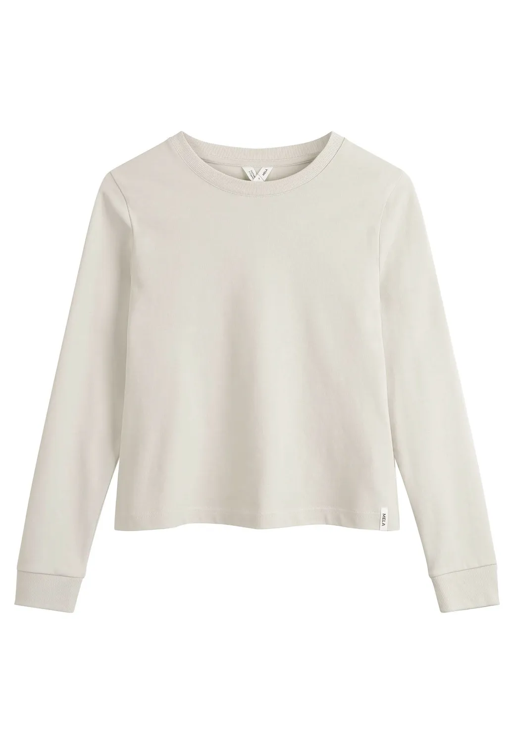 MELA AASTHA Langarmshirt tiefsee aus Bio-Baumwolle