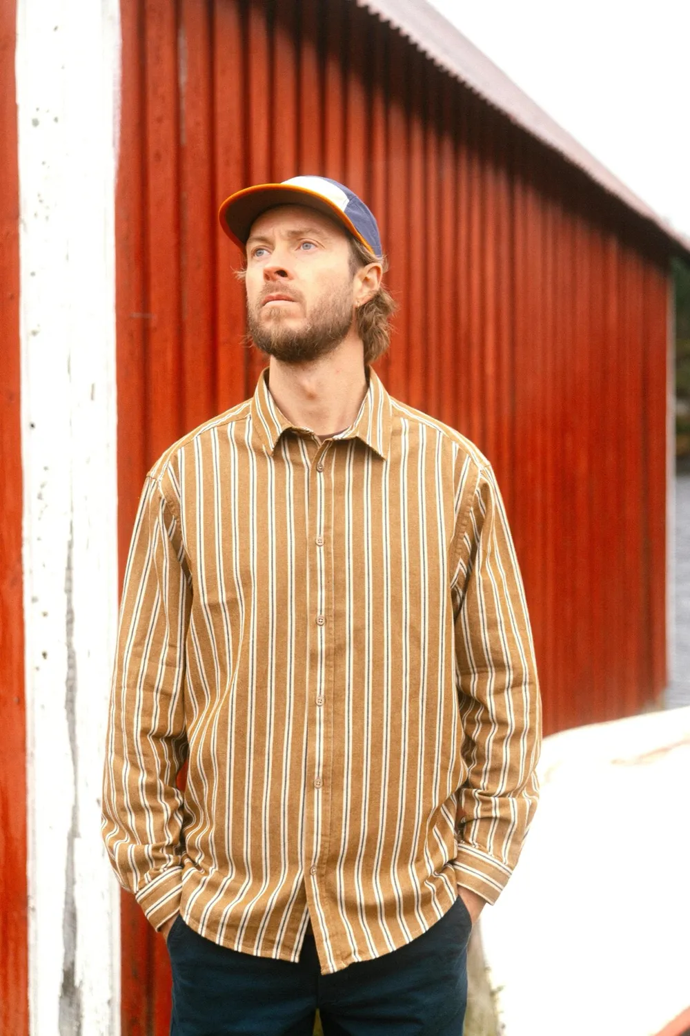 LAKOR Midé Hemd Monk's Robe Bio-Baumwolle Boxfit