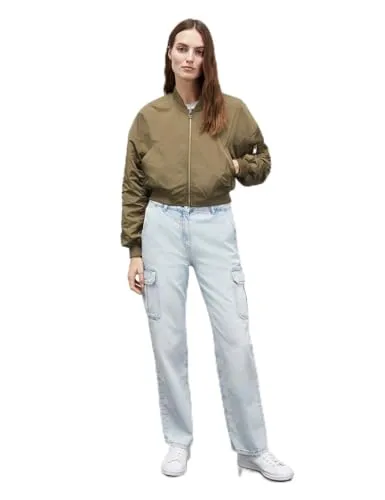 Motivi Bomberjacke glänzend Jacke Steppfutter Reiverschluss