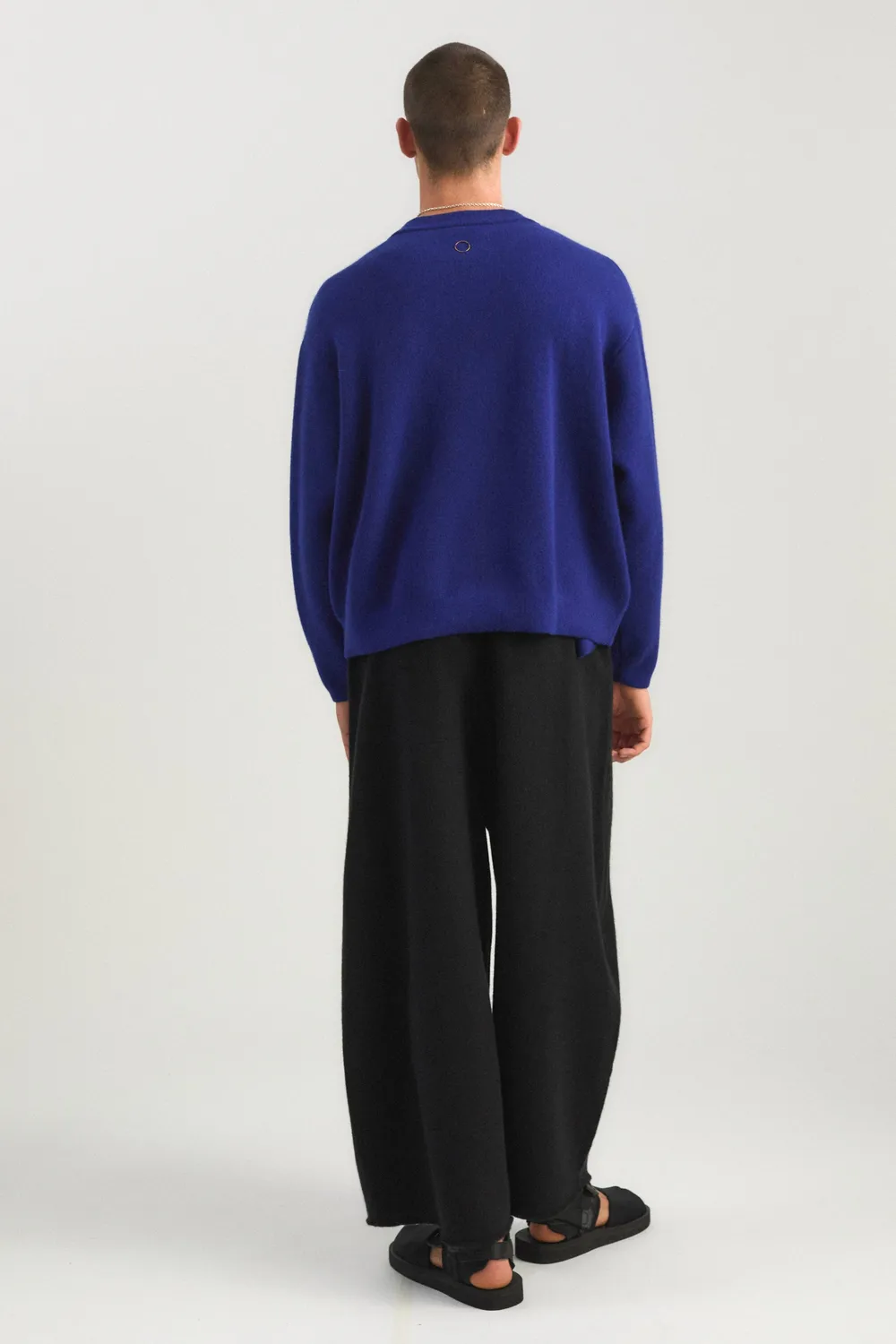 Oyuna Maxi Hose Schwarz aus Kaschmir