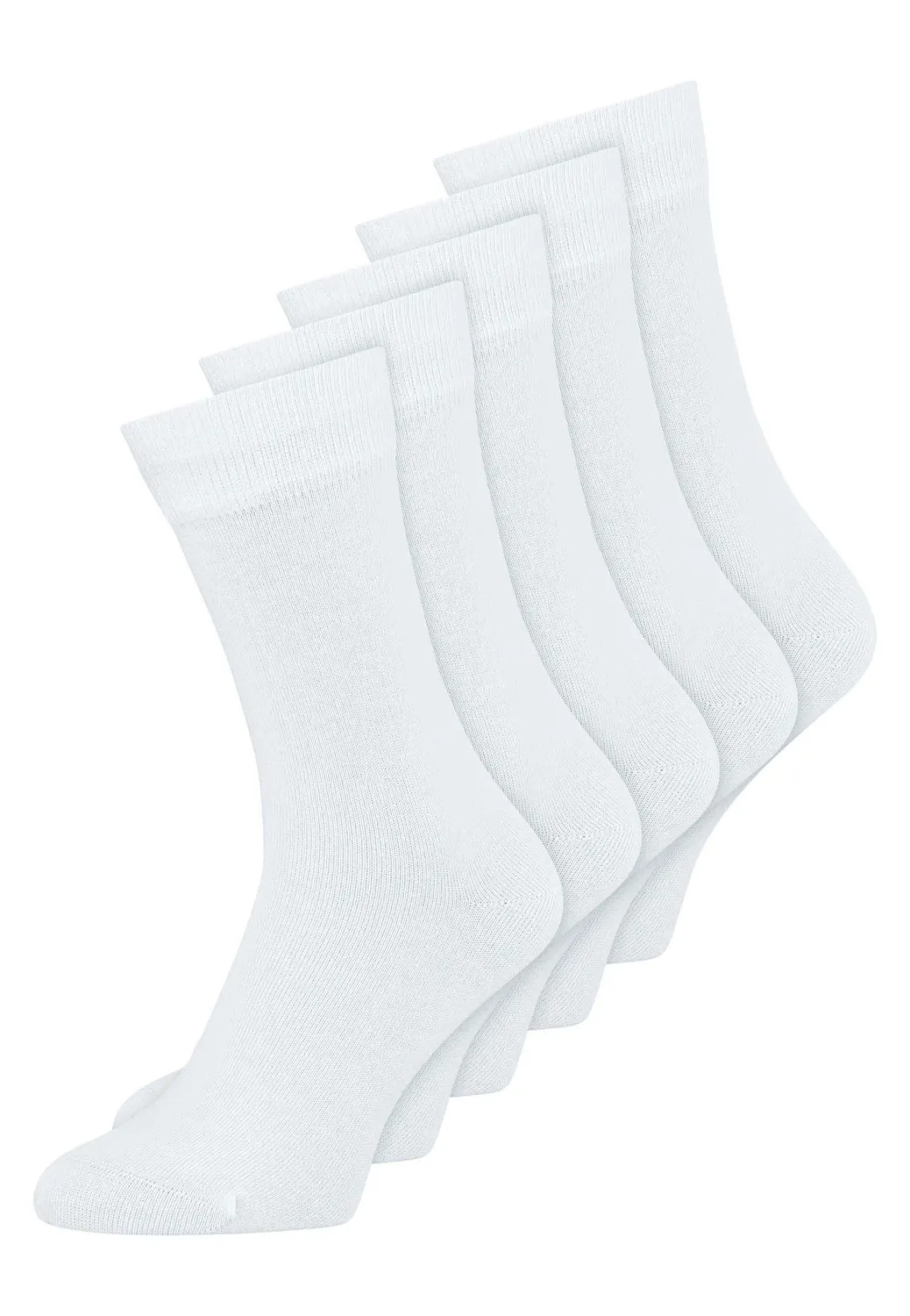 MELA Basic Socken 5 Paare Bio-Baumwolle 39-42