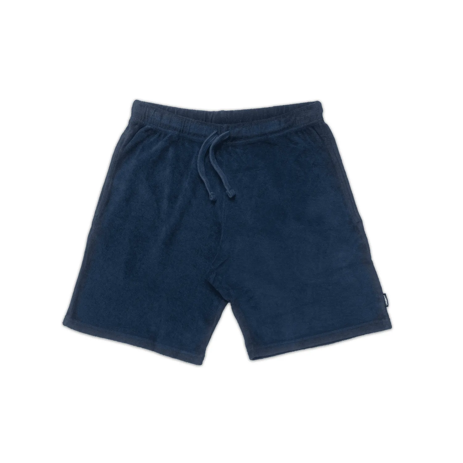 Langbrett Frottee Shorts Bio-Baumwolle dunkelblau