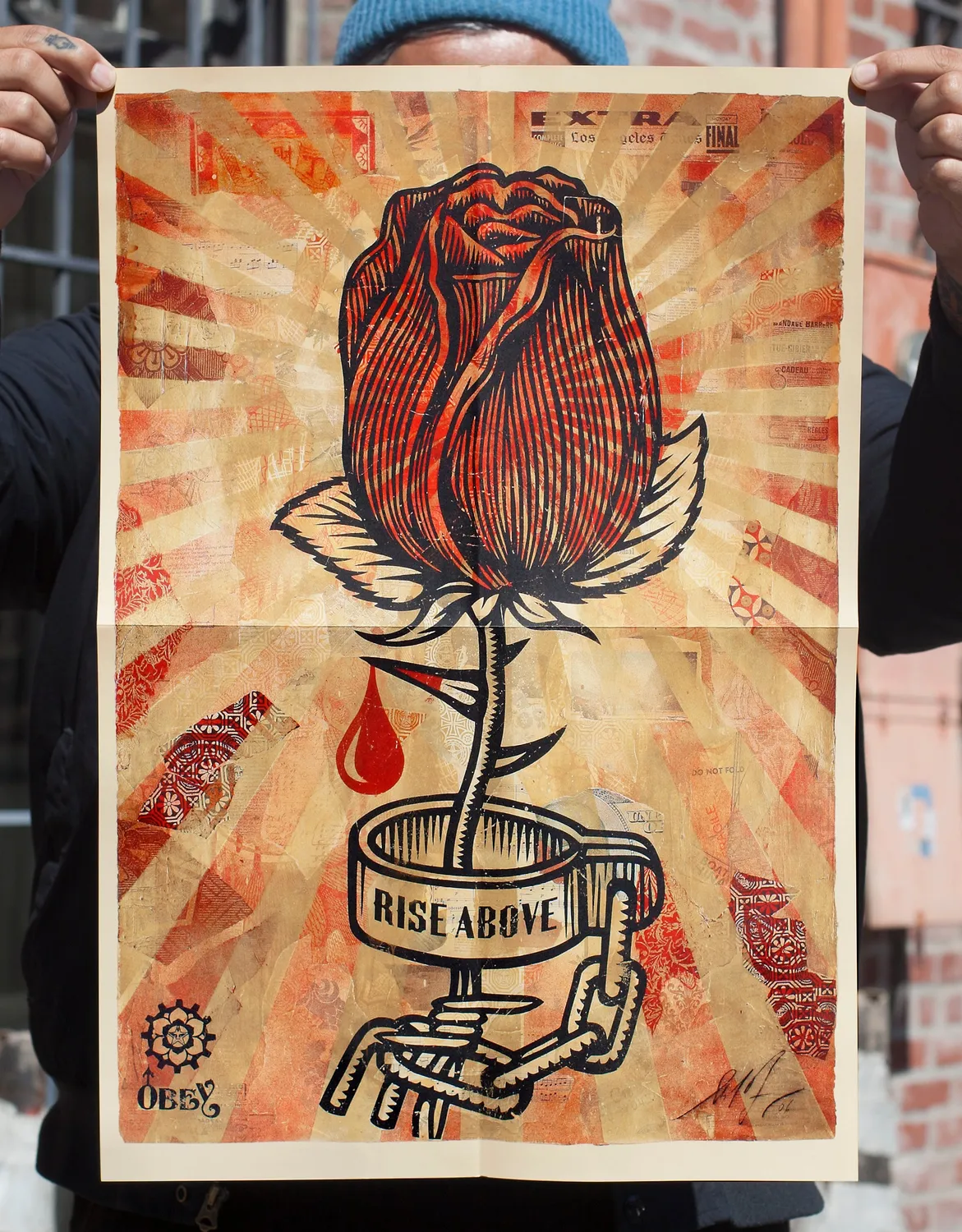 Obey Supply & Demand Buch 20 Jahre 446 Seiten signiert