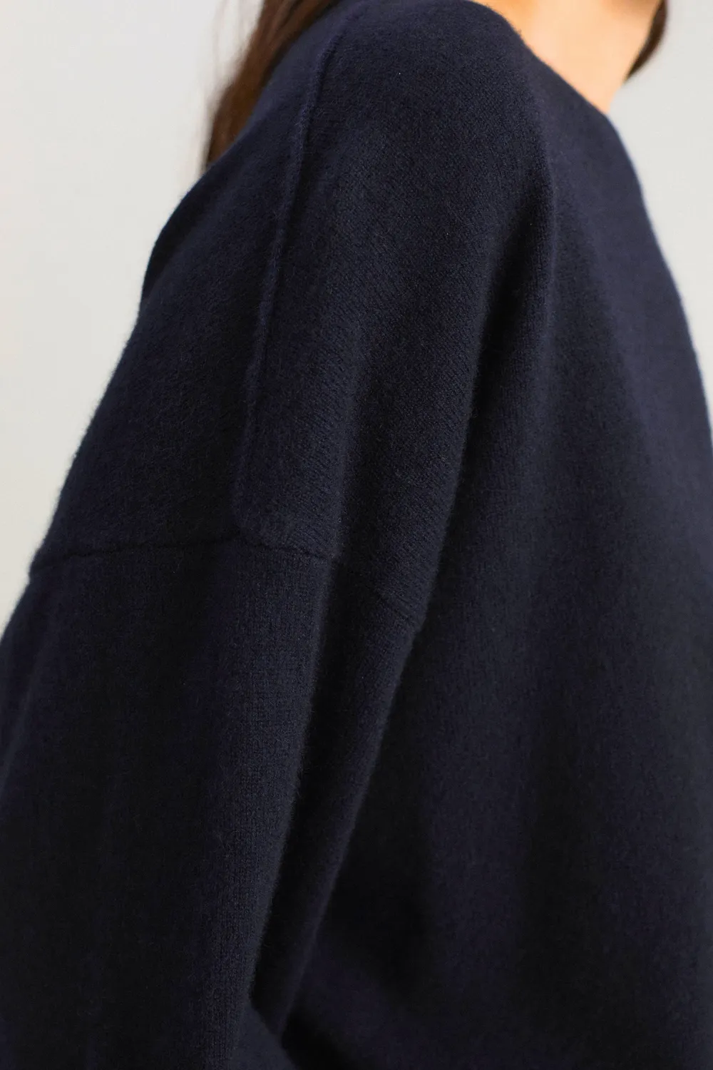Oyuna Borte Pullover Ocean Oversize Rundhals