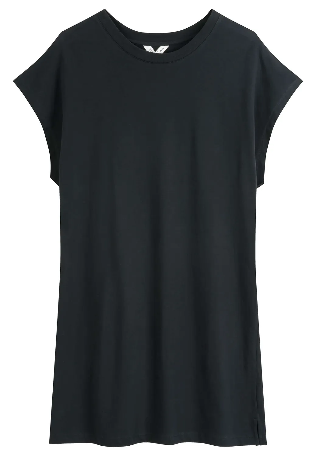 MELA SUNEA T-Shirt-Kleid thymian Bio-Baumwolle