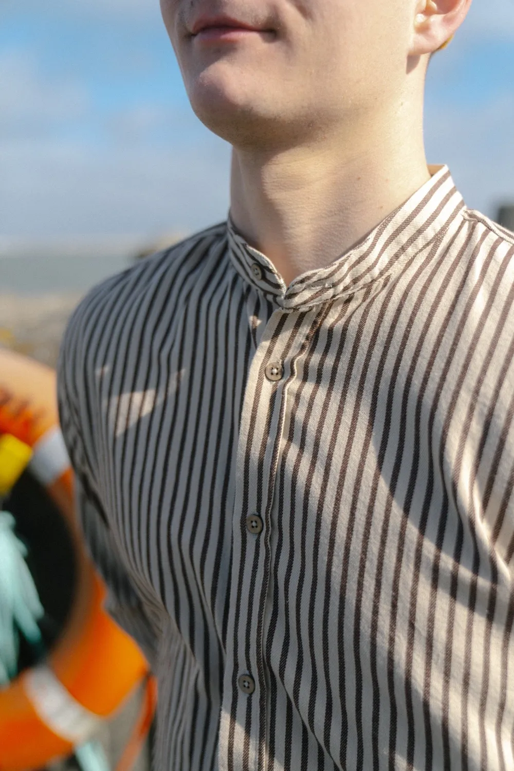 LAKOR Kløvedal Hemd Coffee Bean S-XXXL Baumwolle