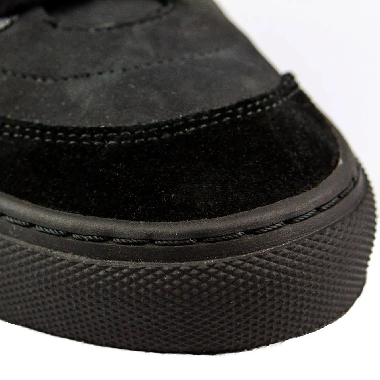 Langbrett LDR Sneaker Nubukleder schwarz unisex