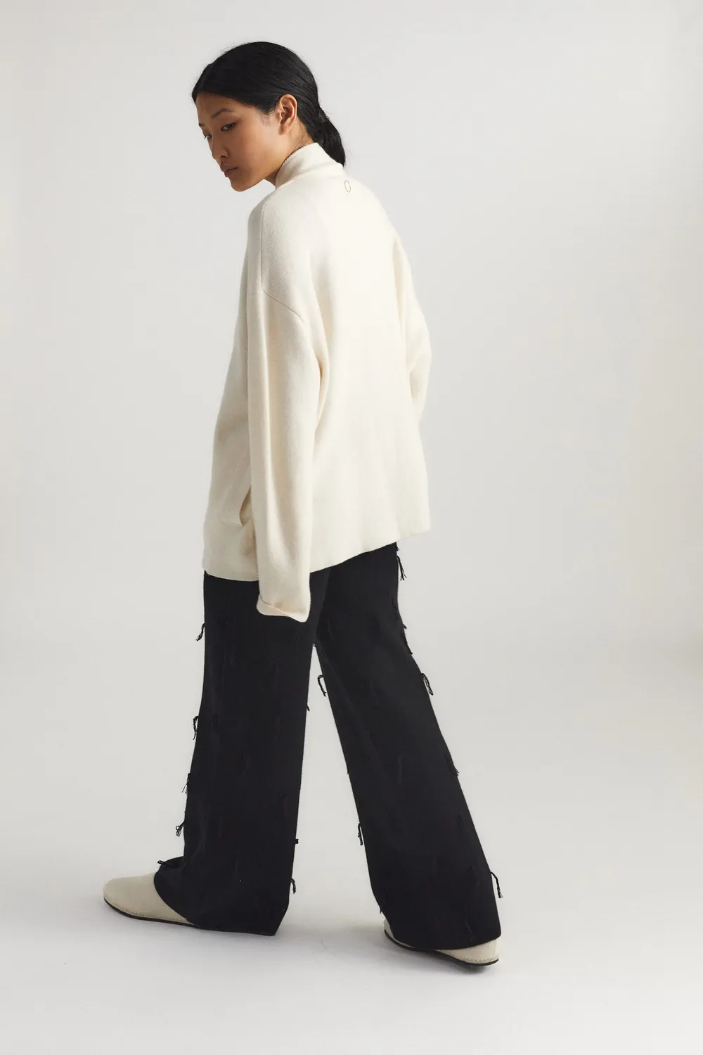 Oyuna Wind Jacke Ivory Damen relaxed
