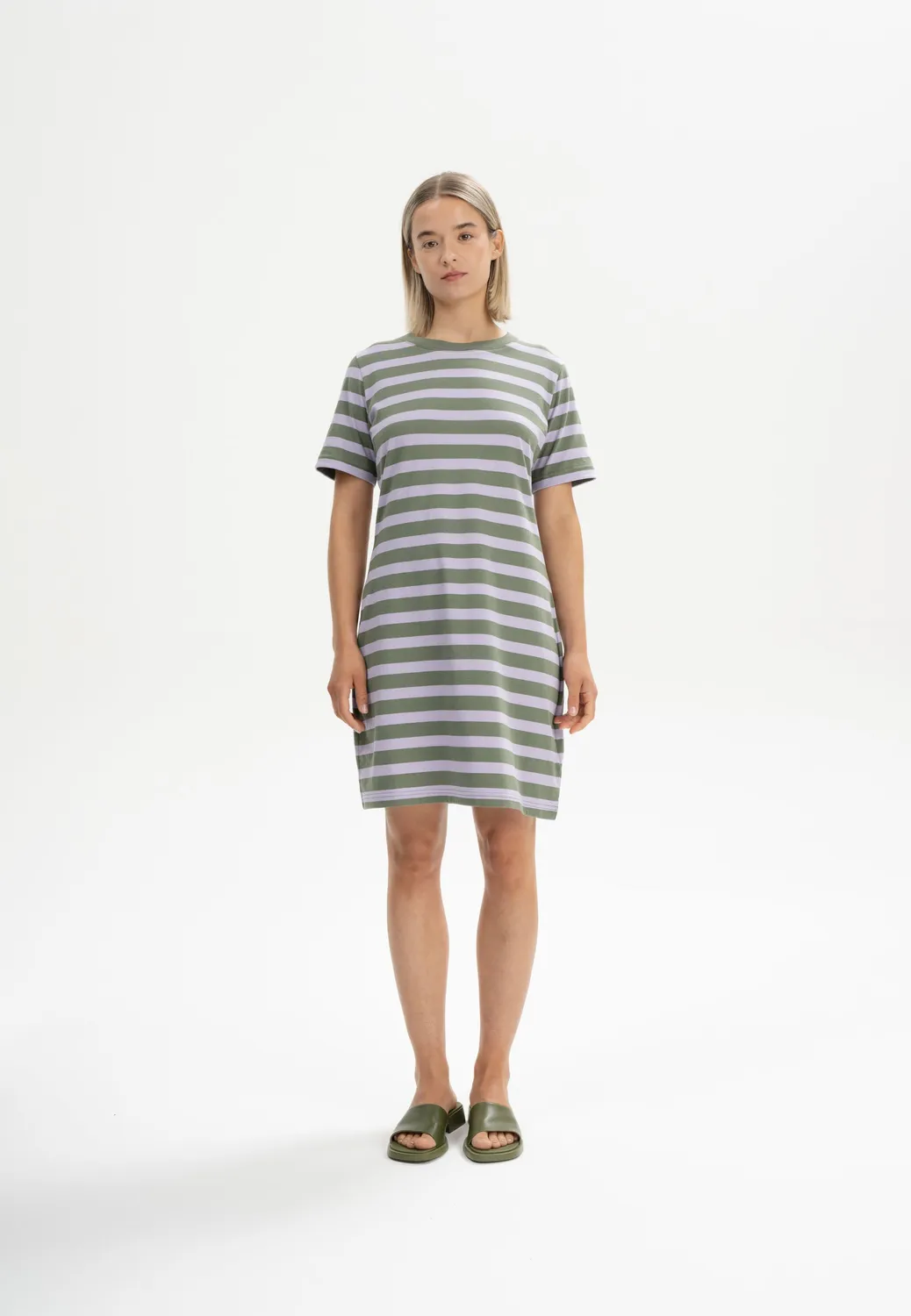 MELA Darsha T-Shirt-Kleid kurz aus Bio-Baumwolle