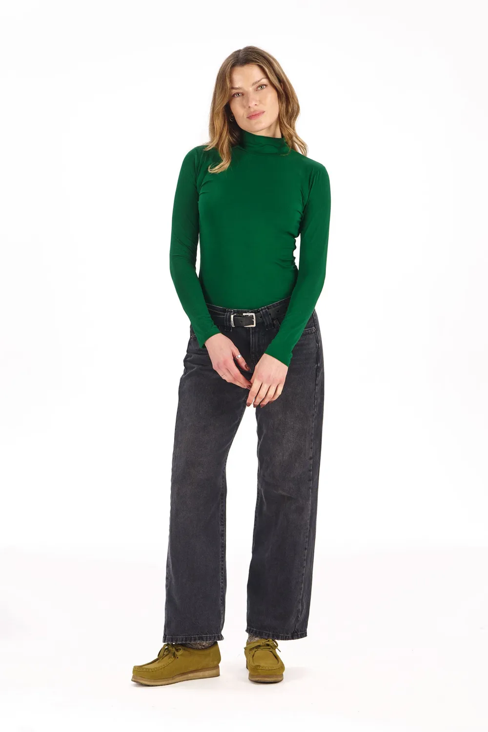 KOMODO SKINILLA Top Green aus Modal mit Stretch