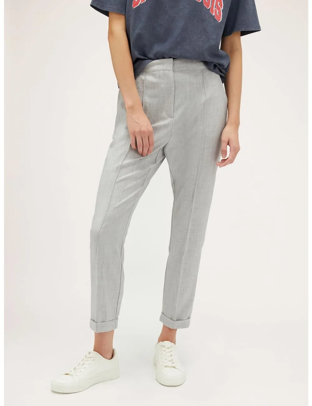 motivi Spring Summer 24 Hose Regular Bügelfalte Viskose