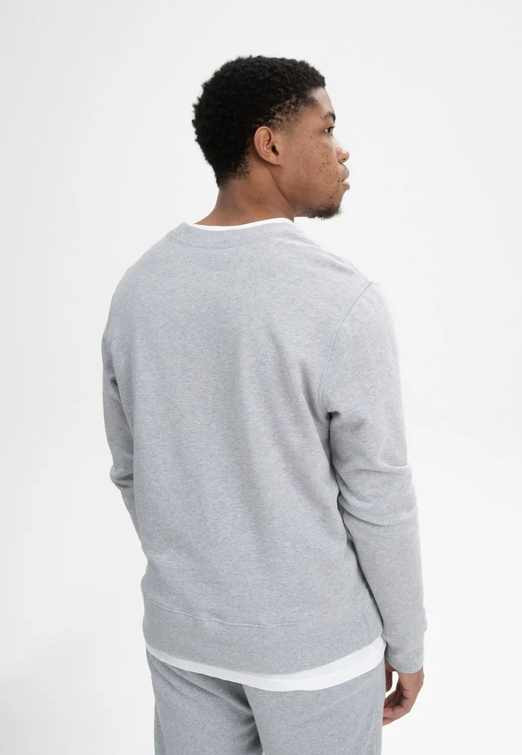 MELA Adil Sweatshirt grau-melange aus Fairtrade-Bio-Baumwolle