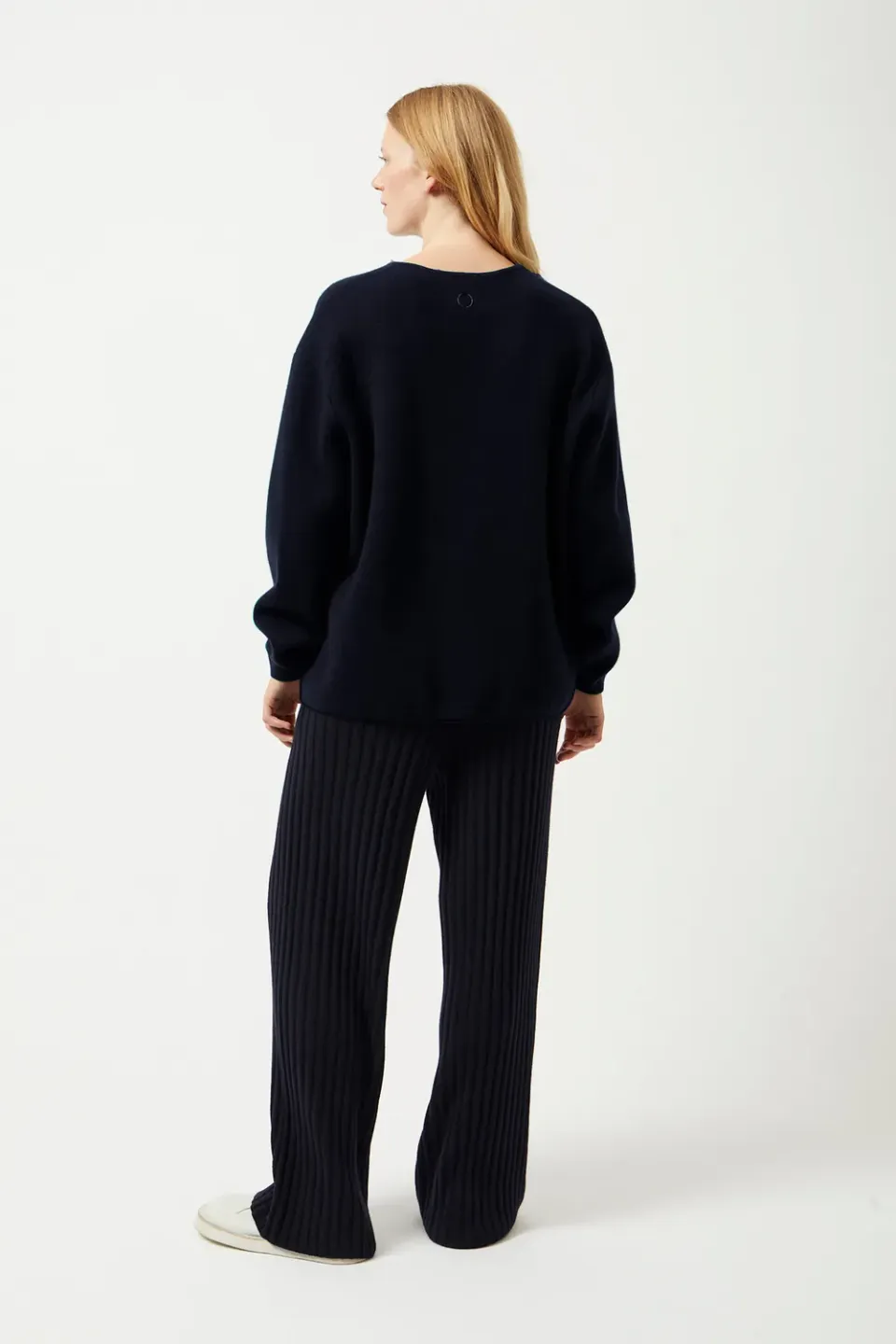 Oyuna Axa Pullover Ocean aus Kaschmir
