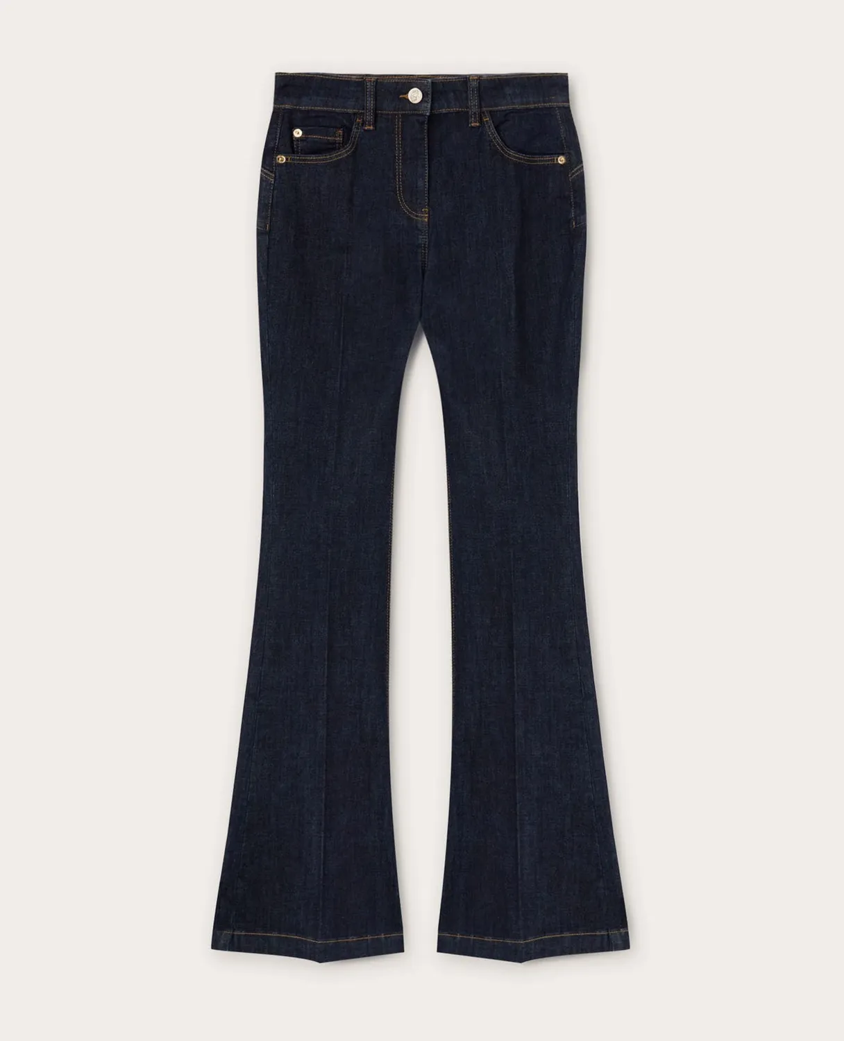 motivi Bianca Flare-Jeans Push-up dunkelblau
