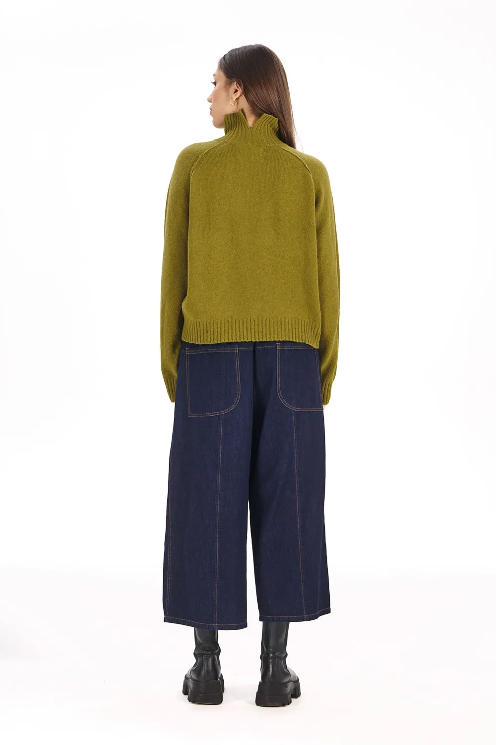 Komodo Cleo Jeans Denim 38 Cropped Bio-Baumwolle