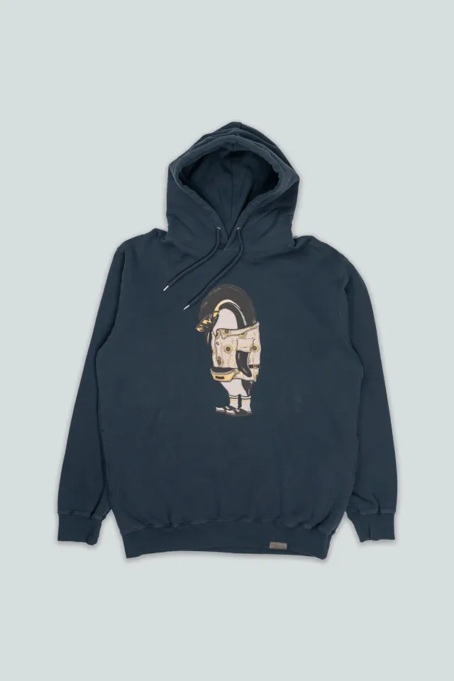 LAKOR Pilgrim Penguin Hoodie blueberry Bio-Baumwolle