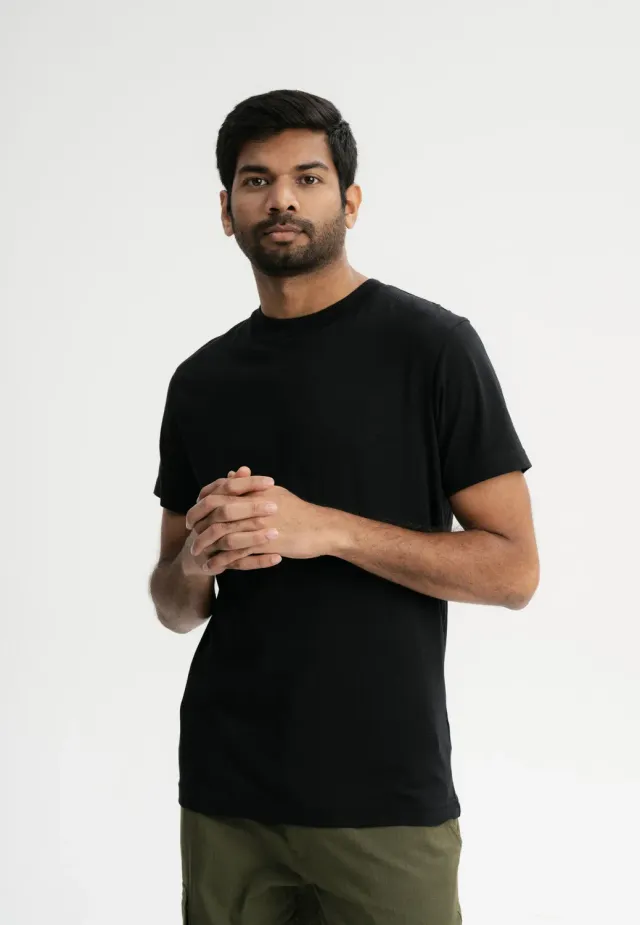 MELA AVAN T-Shirt weiß M Bio-Baumwolle