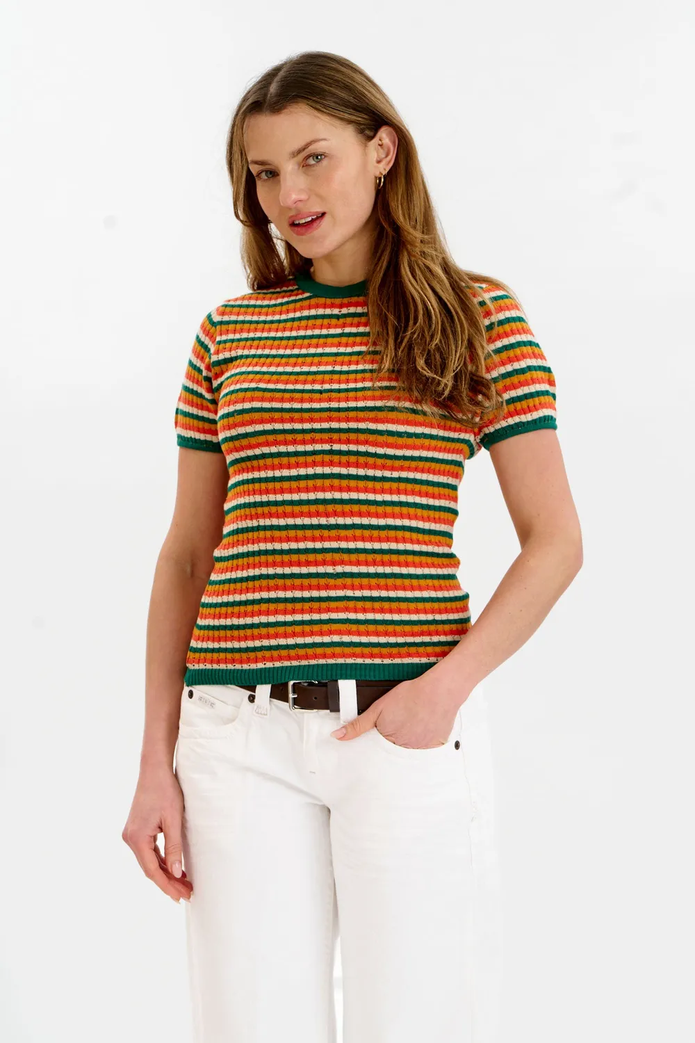Komodo Penelope Strick-T-Shirt Earth Bio-Baumwolle